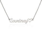 *Personalizar* Collar De Corazon