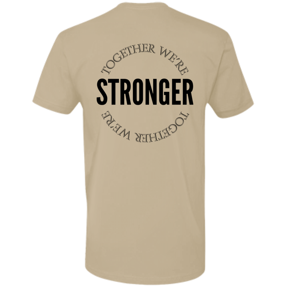 Stronger Together Pro Tee (Black Design)