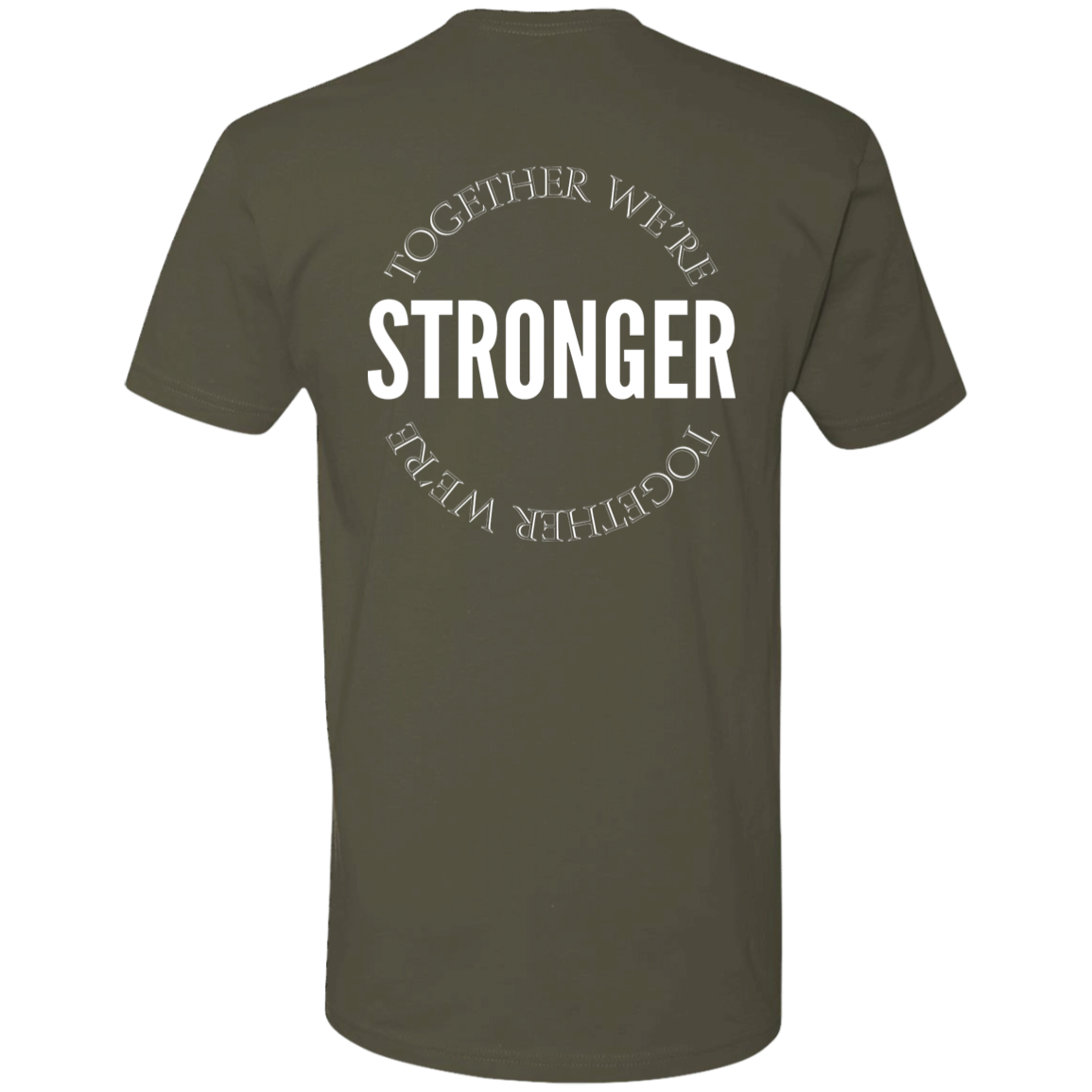 Stronger Together Pro Tee (White Design)