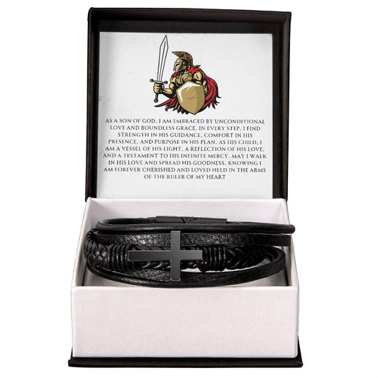 Son Of God Cross Bracelet